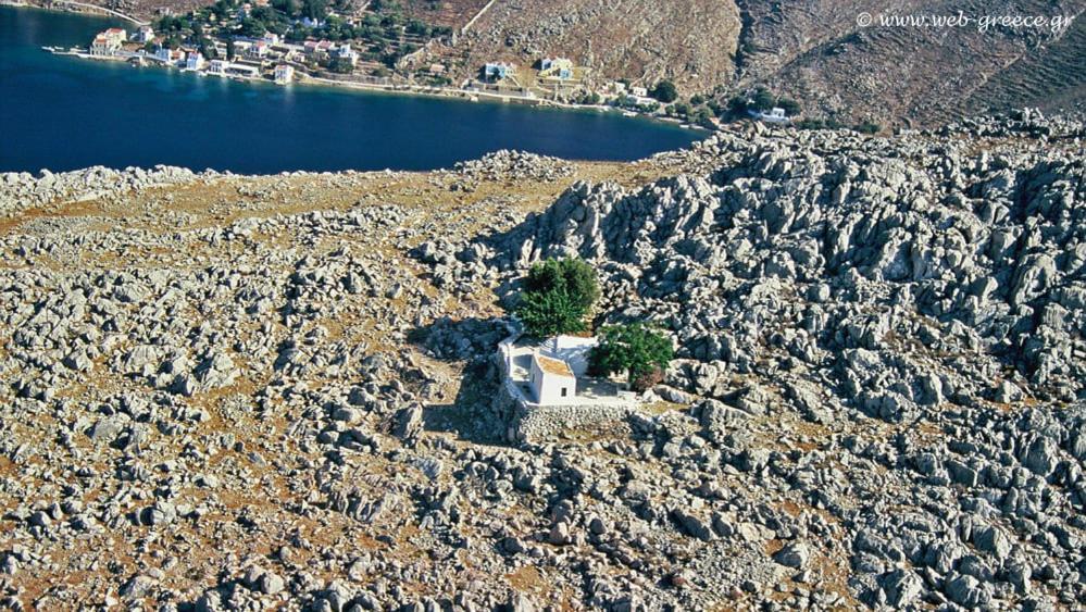 Symi . Villa Calme ภายนอก รูปภาพ