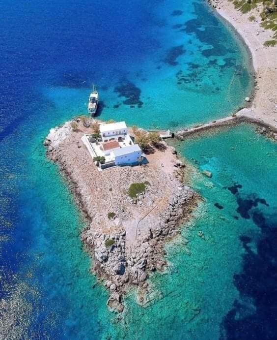 Symi . Villa Calme ภายนอก รูปภาพ